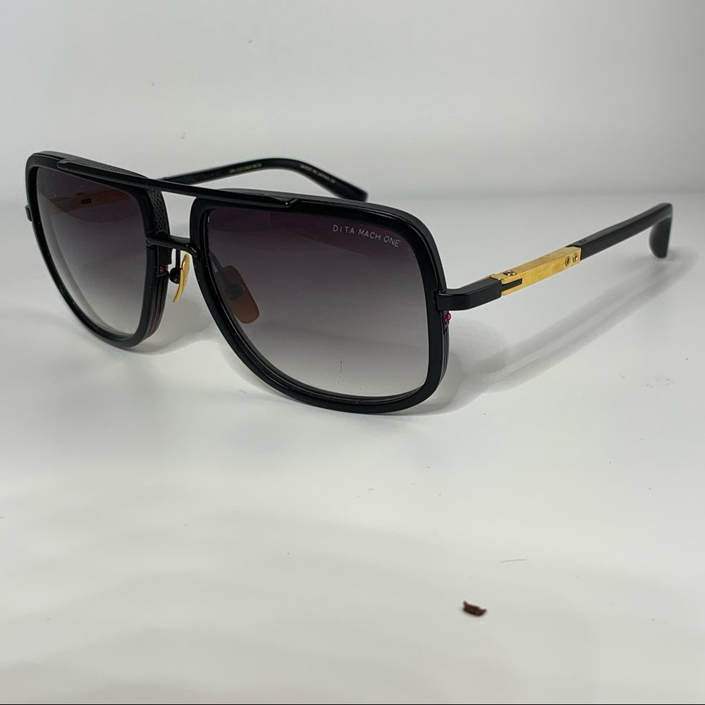 18K GOLD DITA SUNGLASSES MACH-ONE! Unisex